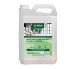 Nettoyant Surodorant concentré Fleur de coton Le Vrai Professionnel - Bidon de 5 L