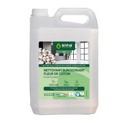 Nettoyant Surodorant concentré Fleur de coton Le Vrai Professionnel - Bidon de 5 L