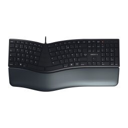 Clavier filaire ergonomique Cherry KC 4500 - AZERTY