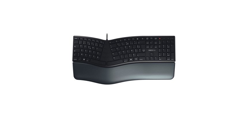 Clavier filaire ergonomique Cherry KC 4500 - AZERTY