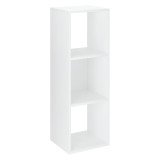 Bibliothèque Maxicube 3 cases blanc