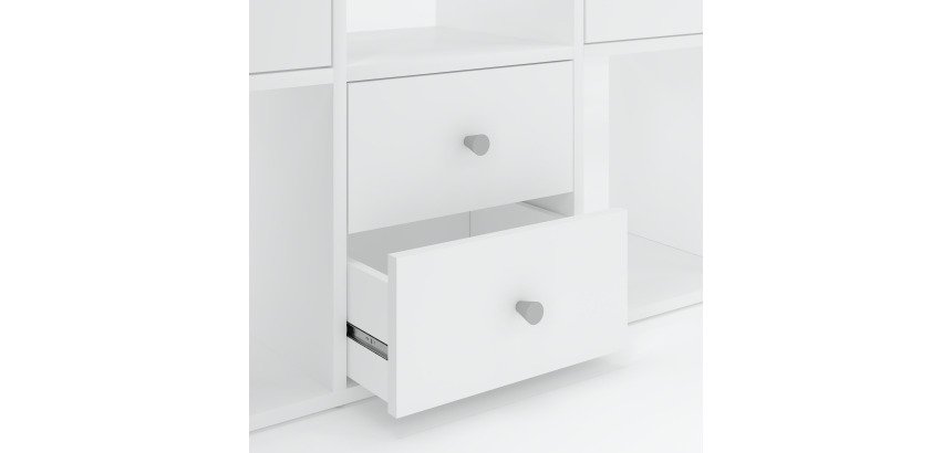 Lot de 2 tiroirs et 1 fond Maxicube