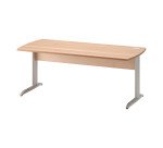 Mesa recta An 160 cm Quarta Plus patas metal L