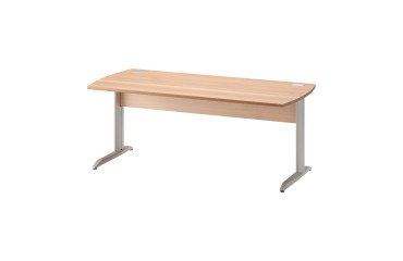Mesa recta An 160 cm Quarta Plus patas metal L