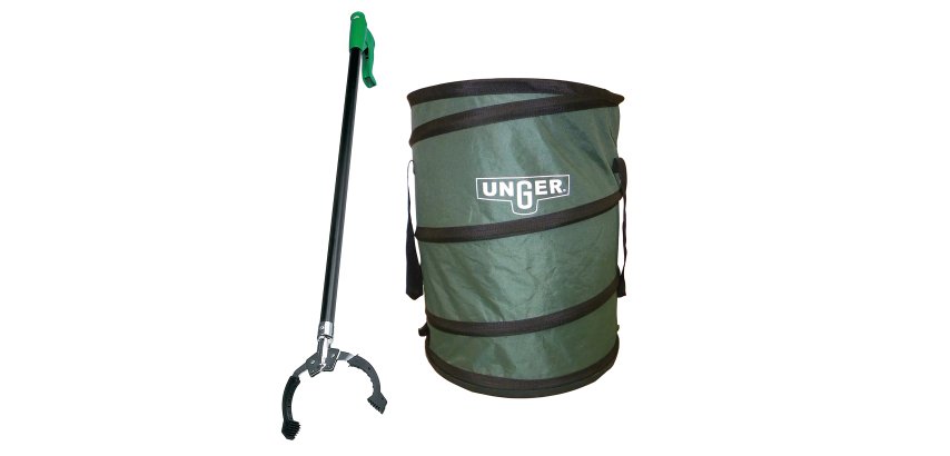 Pack Sac collecte à déchets + Pince à déchets Nifty Nabber Pro 97 cm Unger