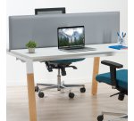 Panneau écran acoustique - avec fixations pour bureau partagé ECLA