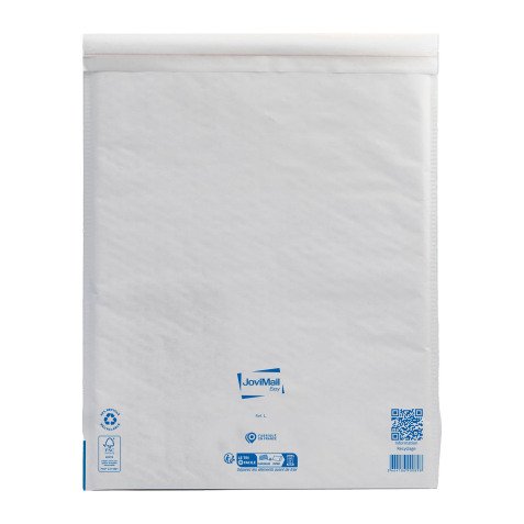 Pochette à bulles d'air kraft blanc 460 x 470 mm - Carton de 50