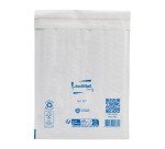 Pochette à bulles d'air kraft blanc 180 x 260 mm - Carton de 100