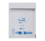 Pochette à bulles d'air kraft renforcé blanc 124 g Jovimail Plus 150 x 210 mm sans fenêtre - Carton de 100