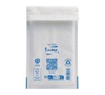 Kraftenveloppen met luchtkussentjes wit 120 x 210 mm MailLite 92 g-doos van 200