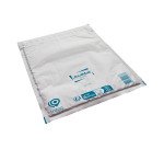 Pochette à bulles d'air plastique blanc 240 x 330 mm Mail Tuff - Carton de 100