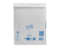Pochette à bulles d'air kraft blanc 270 x 360 mm MailLite 92 g - Carton de 100