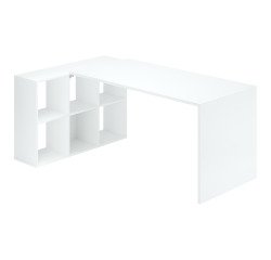 Corner desk Maxicube 6 compartments W 140 x D 104.4 cm