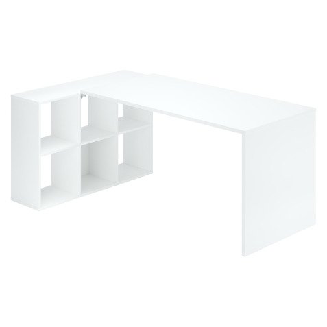 Bureau d'angle 6 cases L 140 cm - Maxicubes