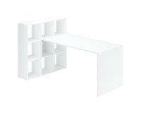 Werkpost Maxicube werkblad L 140 cm en boekenkast 9 vakken
