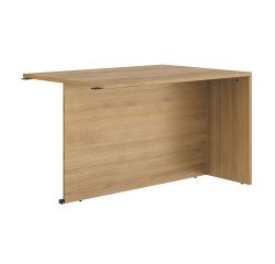 Expansion reception desk L 120 cm Well oak