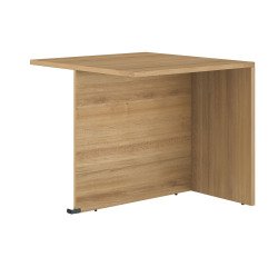 Expansion reception desk L 80 cm Well oak