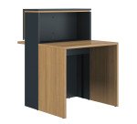 Banque d'accueil droite L 80 cm Well