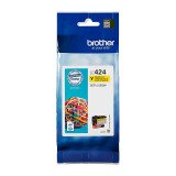 Brother LC424  - Cartouche couleurs séparées pour imprimante jet d'encre - Jaune