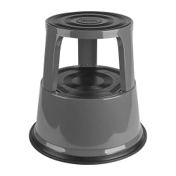 Marchepied diamètre 43.5 cm hauteur 42cm coloris Gris anthracite
