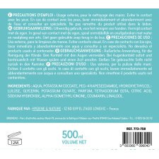 Pack 4 flessen vloeibare zeep Bruneau Nature 500 ml + 2 flessen GRATIS