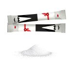 Sticks de sucre 'mariage', dans un sac en plastique