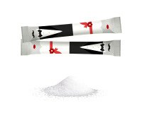 Sticks de sucre 'mariage', dans un sac en plastique