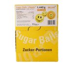 sachets de sucre Sugar Balls 'Happy', présentoir en