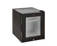 Minibar de oficina JVD con puerta de vidrio, 40 L