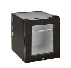 Minibar de oficina JVD con puerta de vidrio, 40 L