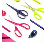 Tijeras de oficina 17 cm serie Acid Milan