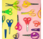 Tijeras escolares basic colours MILAN 13,4 cm