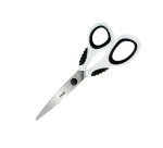 Tijeras de punta grip MILAN 20,5 cm blanco