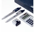 Bolígrafo retráctil P1 Silver MILAN