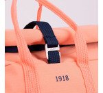 Mochila con cierre superior enrollable serie 1918 rosa