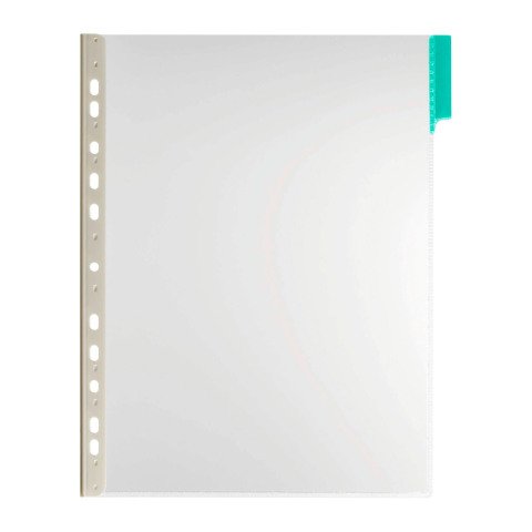 Funda de clasificador Durable Function A4 verde - pack de 5