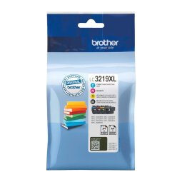 Brother pack LC3219XLVAL nero, ciano, magenta e giallo