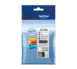 Brother pack LC3219XLVAL nero, ciano, magenta e giallo