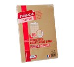 Pochette kraft armé brun 229 x 324 mm 120 g - Boîte de 10