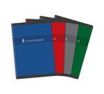 Cahier spirale Conquérant Sept 21 x 29,7 cm - grands carreaux - 180 pages