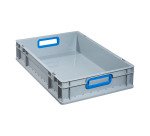 ProfiPlus EuroBox Storage Bin 612, gray/blue