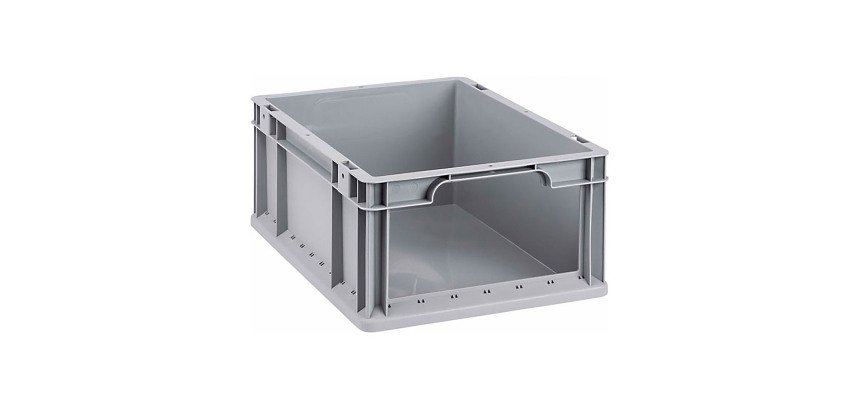 Bac de rangement ProfiPlus EuroStore L417, gris