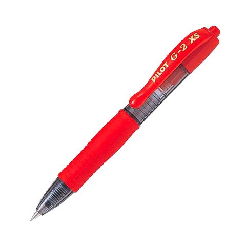 Bolígrafo tinta gel Pilot G2 Pixie Rojo
