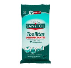 Toallitas desinfectantes Sanytol - paquete de 30