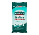 Toallitas desinfectantes Sanytol - paquete de 30