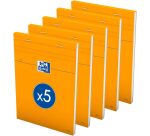 Schreibblock Oxford 14,8 x 21 cm geheftet - 5 x 5 mm - 80 Blätter