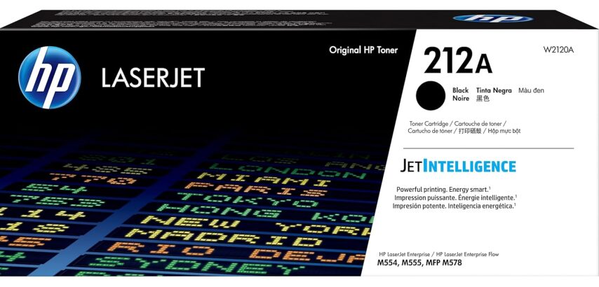 HP 212X (W212xX) tóneres originales colores separados alta capacidad