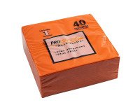 Paquet de 40 serviettes micro-gaufrées ouate 2 plis - 38x38 cm