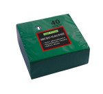 Paquet de 40 serviettes micro-gaufrées ouate 2 plis - 38x38 cm
