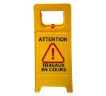 Panneau de signalisation "Travaux en cours"